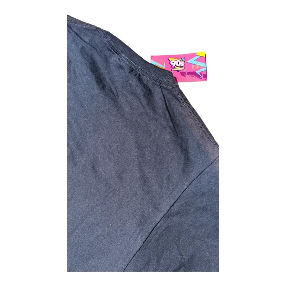 90's Experience Mens size S The Simpsons "Doh" The Nineties Crewneck Black Tee - Picture 4 of 6